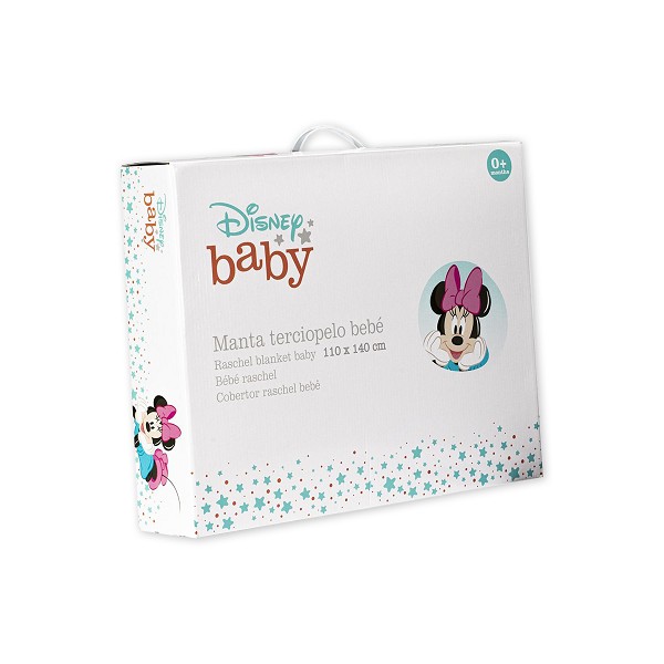 Manta cuna Minnie Mouse - Imagen 2