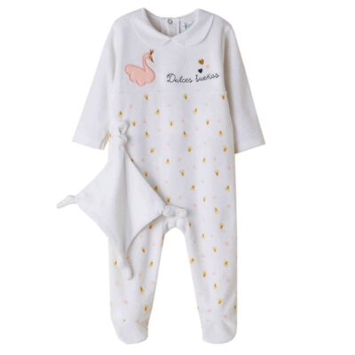 Pijama de terciopelo con dou-dou