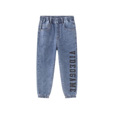 Pantalón vaquero goma en cintura