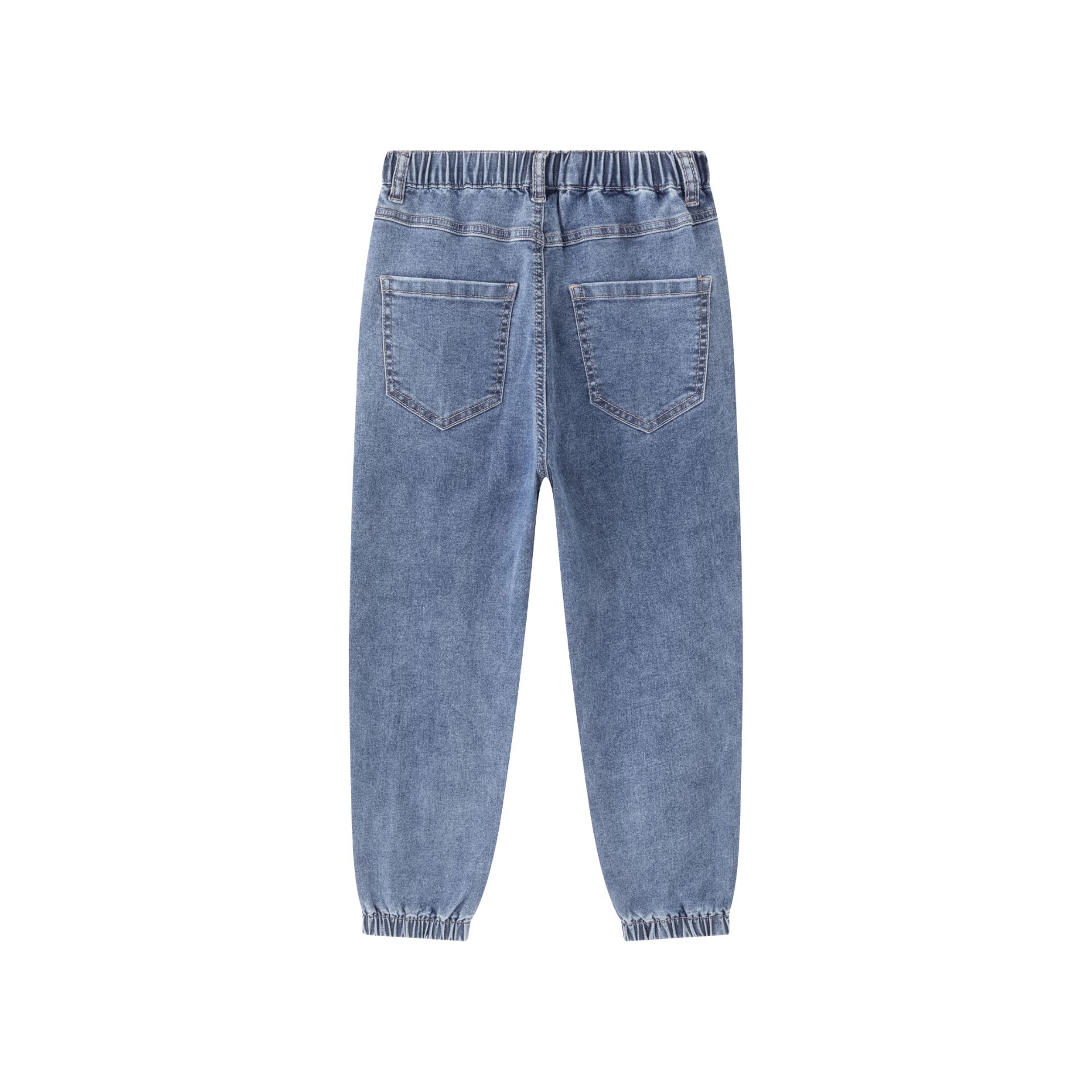 Pantalón vaquero goma en cintura - Imagen 2