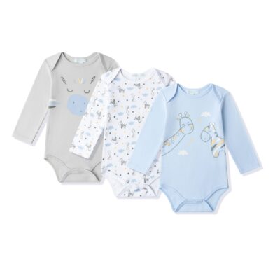 Pack de 3 bodys manga larga