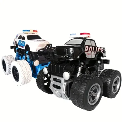 Coche Policía fricción