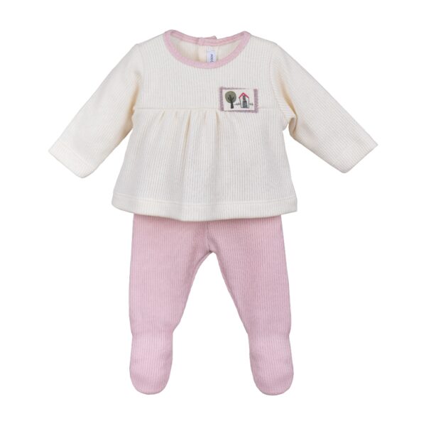 Conjunto polaina rosa ALBERCHE