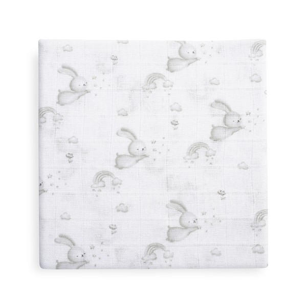Gasas 80x80 pack de 3 conejitos gris - Imagen 3