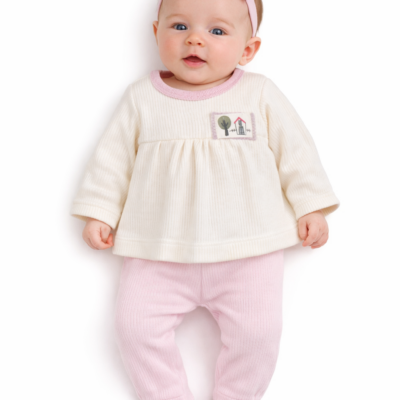 Conjunto polaina rosa ALBERCHE