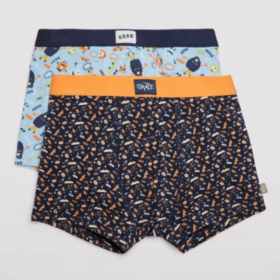 Bóxer infantil pack de 2