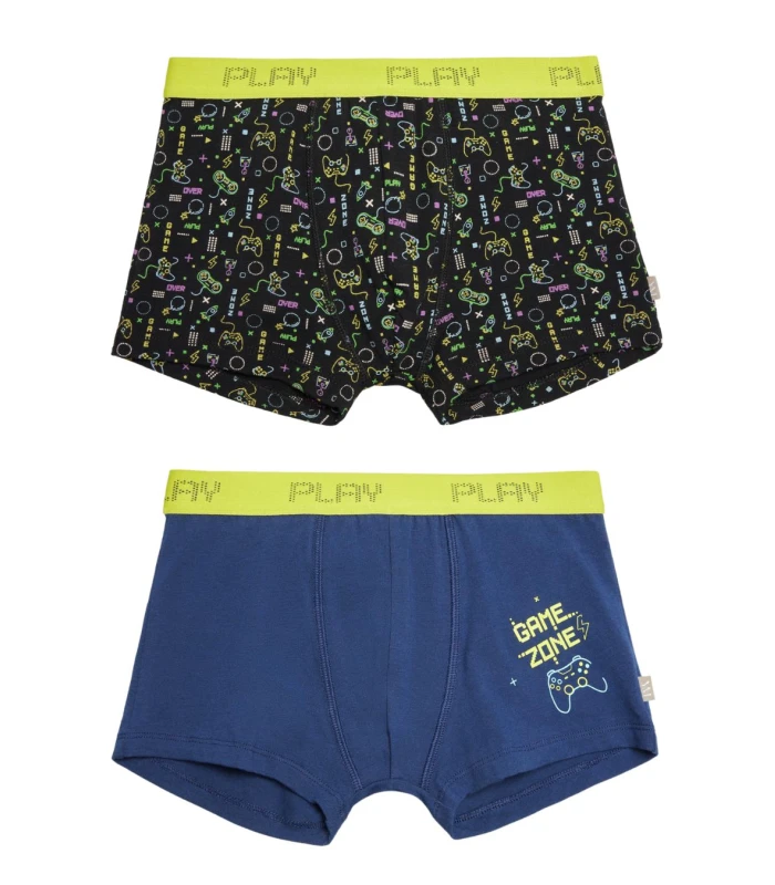 Bóxer infantil pack de 2