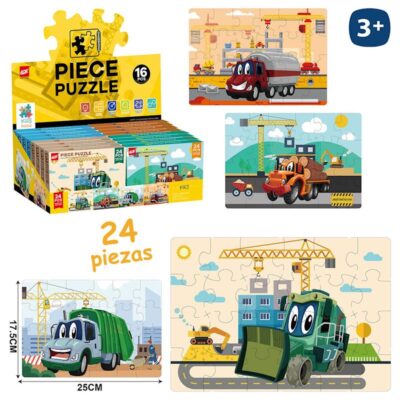 Puzzle Obras Públicas 24 Piezas