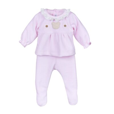 Conjunto polaina rosa ESLA
