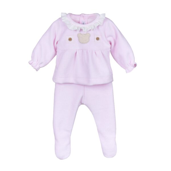 Conjunto polaina rosa ESLA