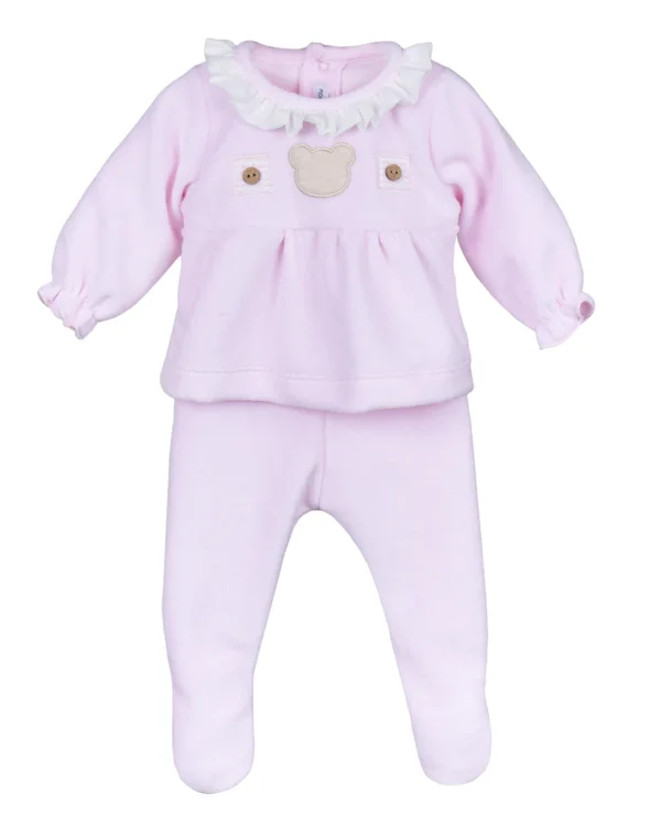 Conjunto de polaina rosa ESLA