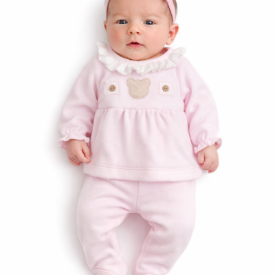 Conjunto polaina rosa ESLA