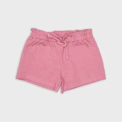 Short algodón rosa