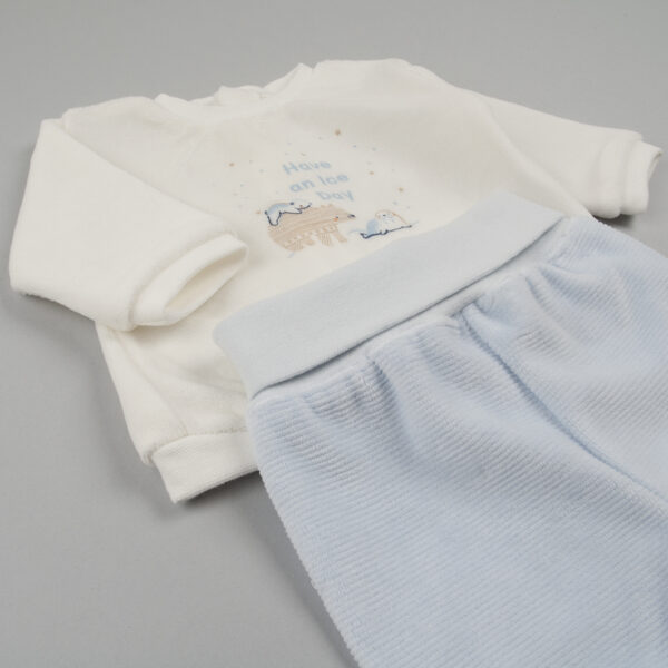 Conjunto de polaina celeste Babybol - Imagen 2