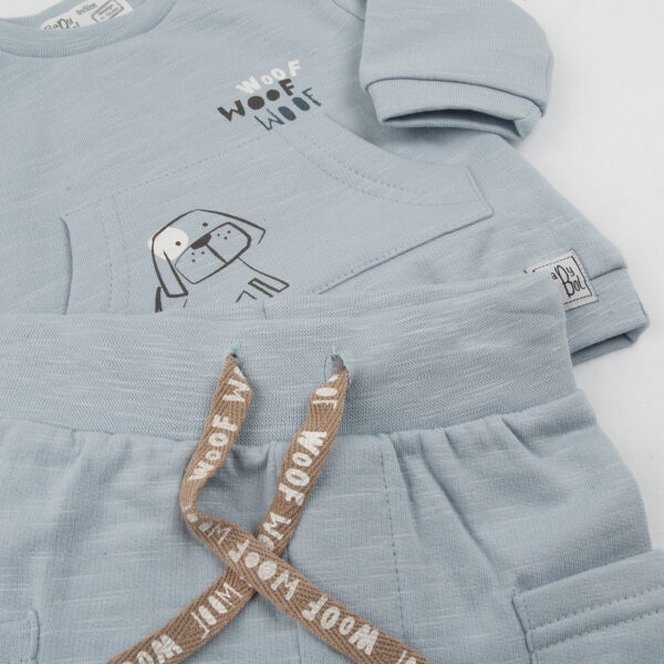 Conjunto de 2 piezas celeste Babybol - Imagen 2