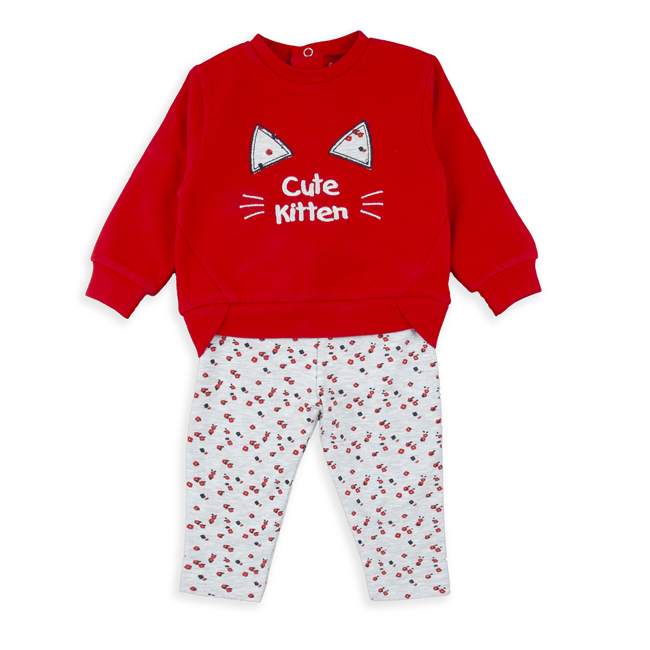 Conjunto 2 piezas rojo Babybol