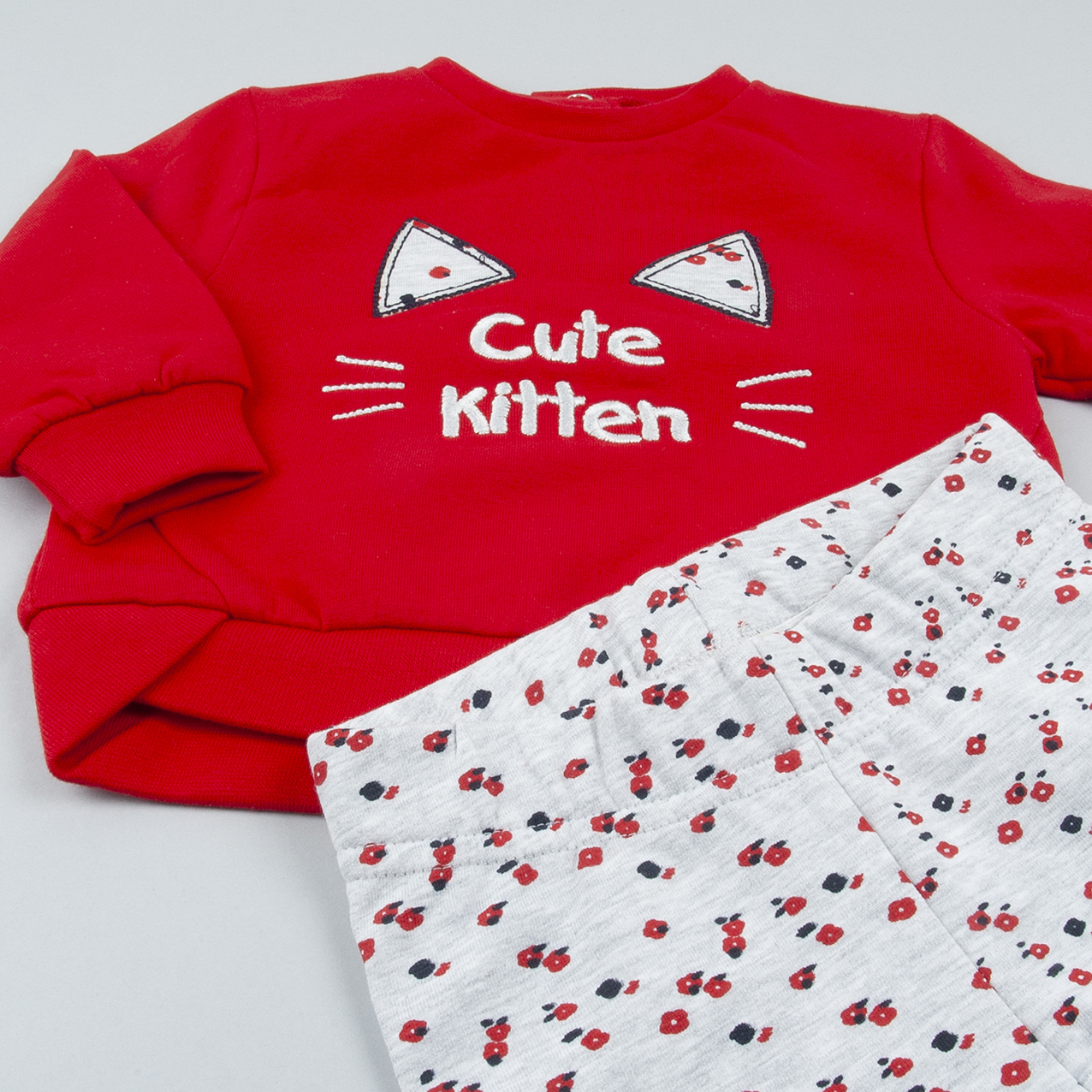Conjunto 2 piezas rojo Babybol - Imagen 2