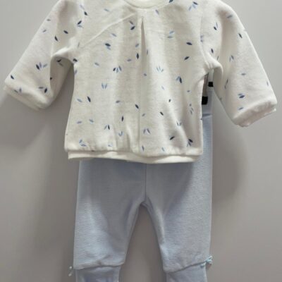 Conjunto de 2 piezas celeste Babybol