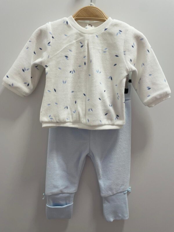 Conjunto de 2 piezas celeste Babybol