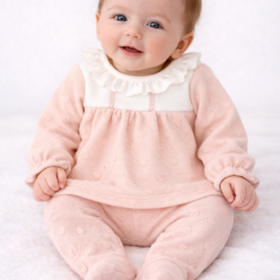 Conjunto de polaina melocotón Burán