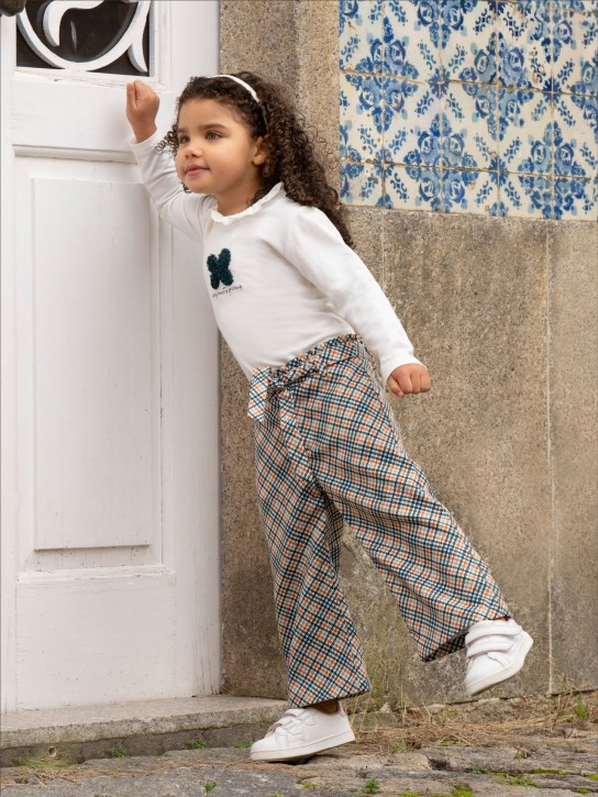 Pantalón estampado multicolor