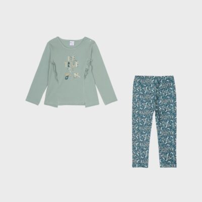 Conjunto de legging verde