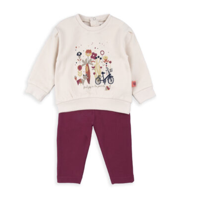 Conjunto 2 piezas crudo