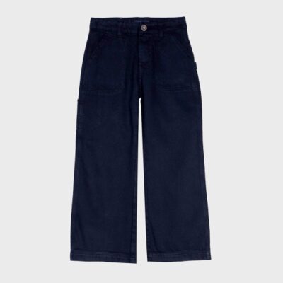 Pantalón ancho azul marino