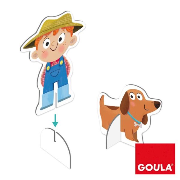 Puzzle XXL granja Goula - Imagen 2