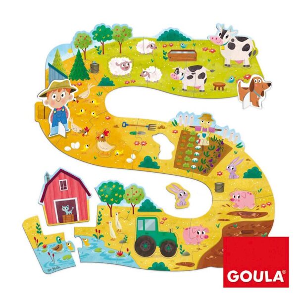 Puzzle XXL granja Goula - Imagen 3