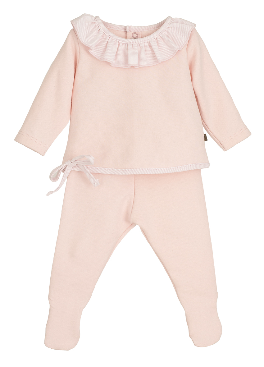 Conjunto de polaina rosa Lebeche