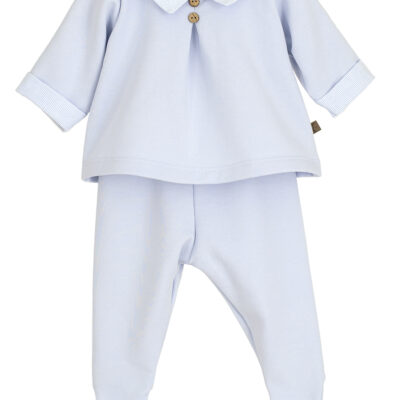 Conjunto de polaina azul Lebeche