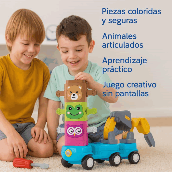 Juego de construcción magnético - Imagen 2