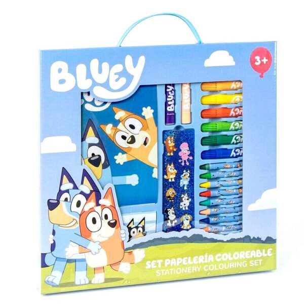 Set papelería coloreable BLUEY - Imagen 2