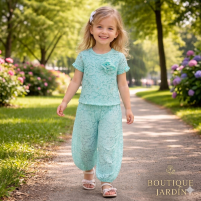 Conjunto 2 piezas de encaje