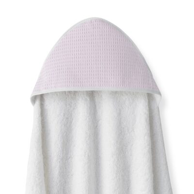 Capa de baño delantal rosa