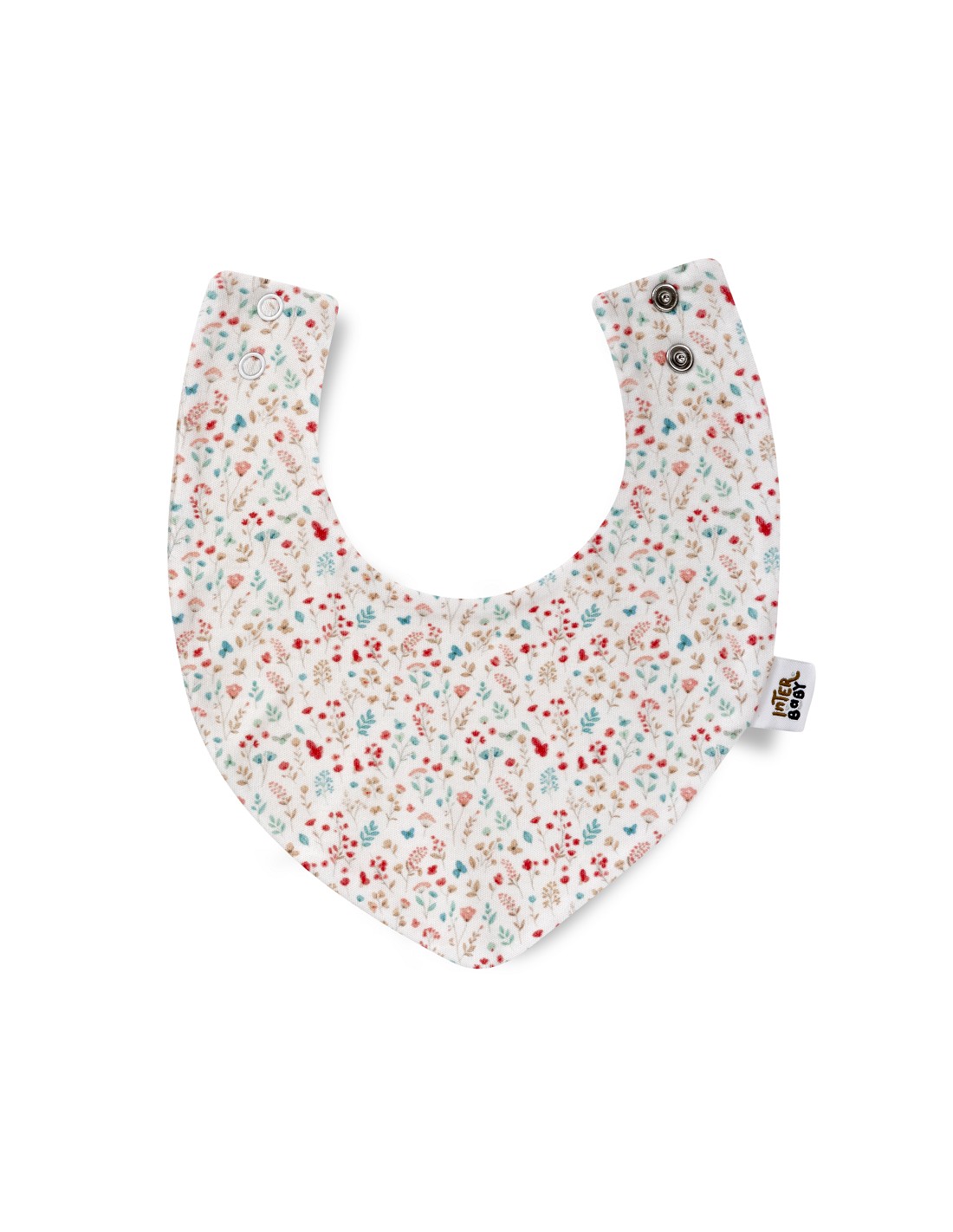 pack2-babero-bandana-modelo-flores-petalos-bco-rosa 1 - Da-Da Kids
