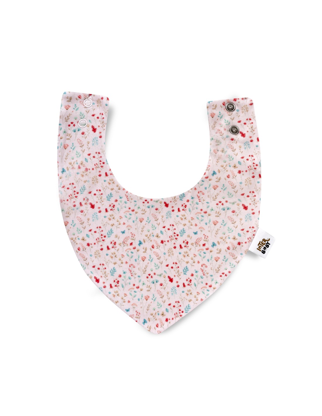 pack2-babero-bandana-modelo-flores-petalos-bco-rosa 2 - Da-Da Kids