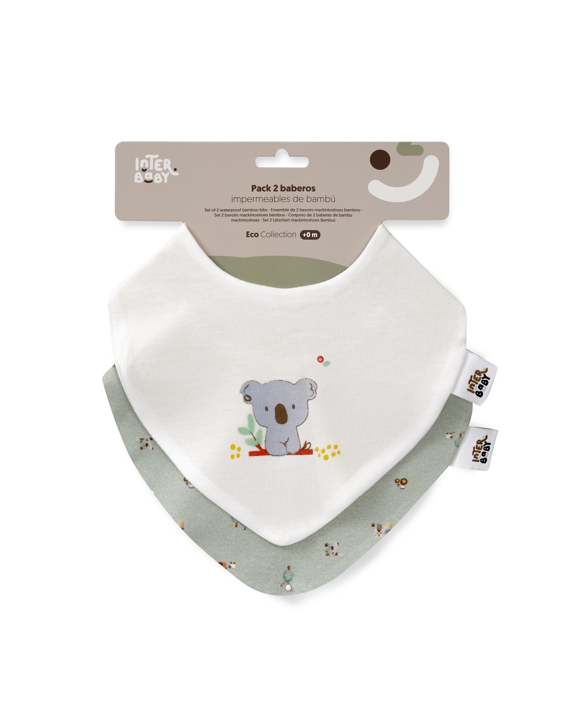 pack2-babero-bandana-modelo-granja-koala-bco-verde 4 - Da-Da Kids