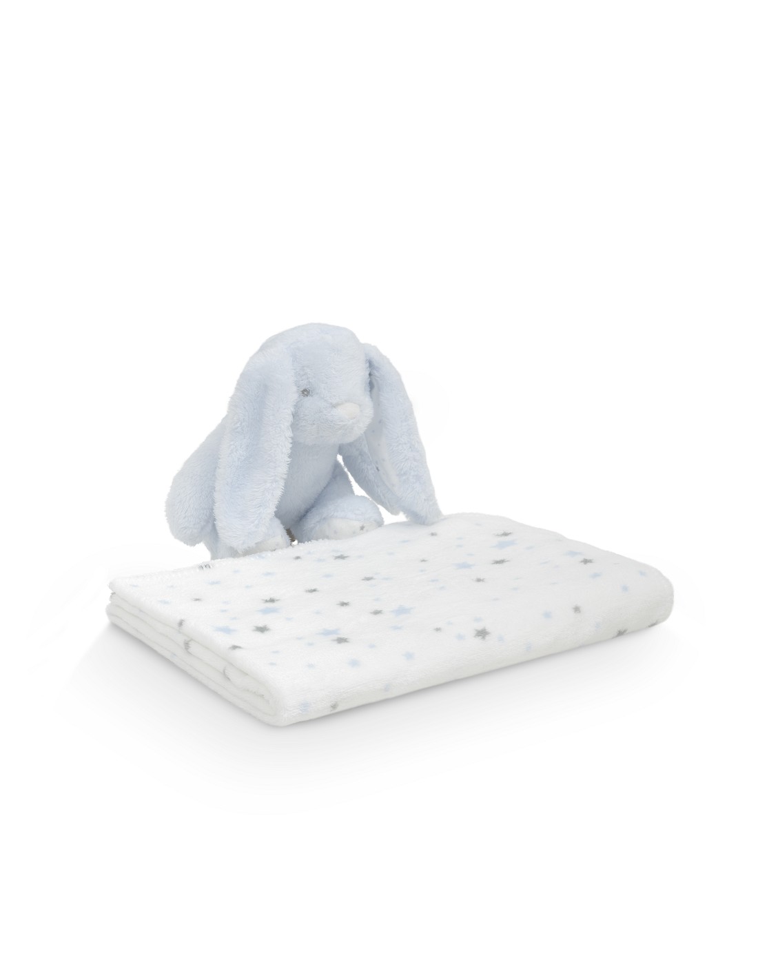 peluche-manta-estrella-conejo-azul 2 - Da-Da Kids